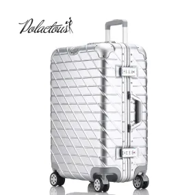 20 "24" 26 "29" Inch Aluminum Frame   Pc   Abs Hardside Luggage, Vintage Rolling Suitcase,