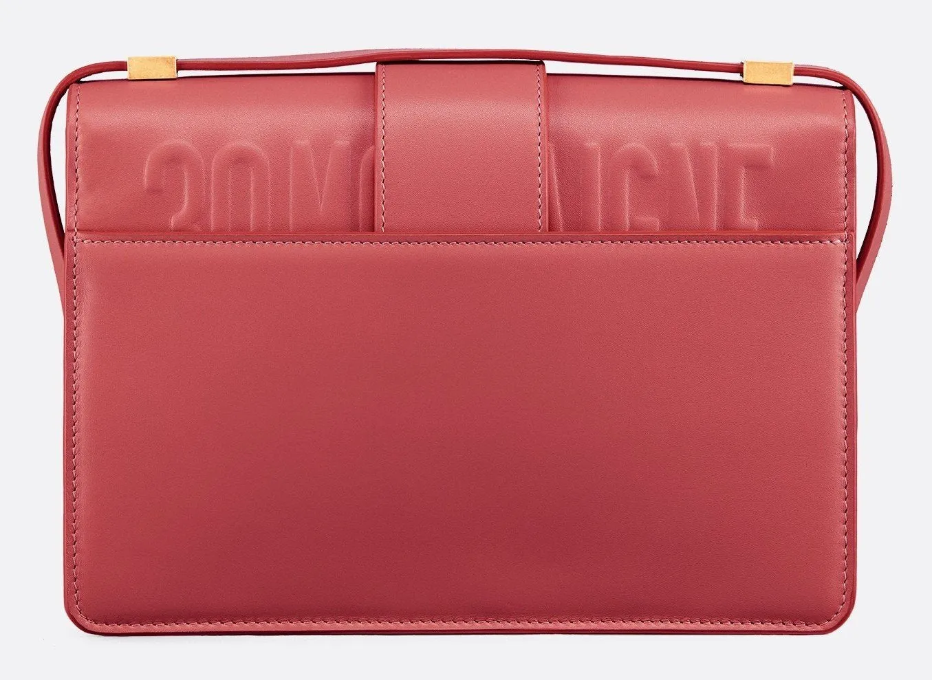 30 Montaigne Flap Bag - Pale Pink or Sienna Red