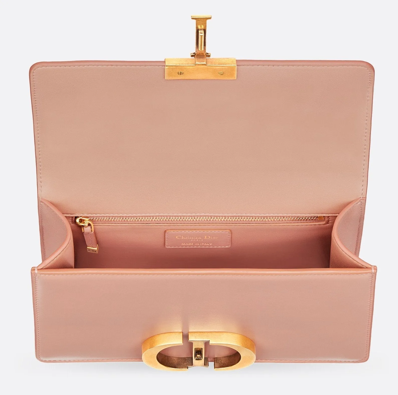 30 Montaigne Flap Bag - Pale Pink or Sienna Red