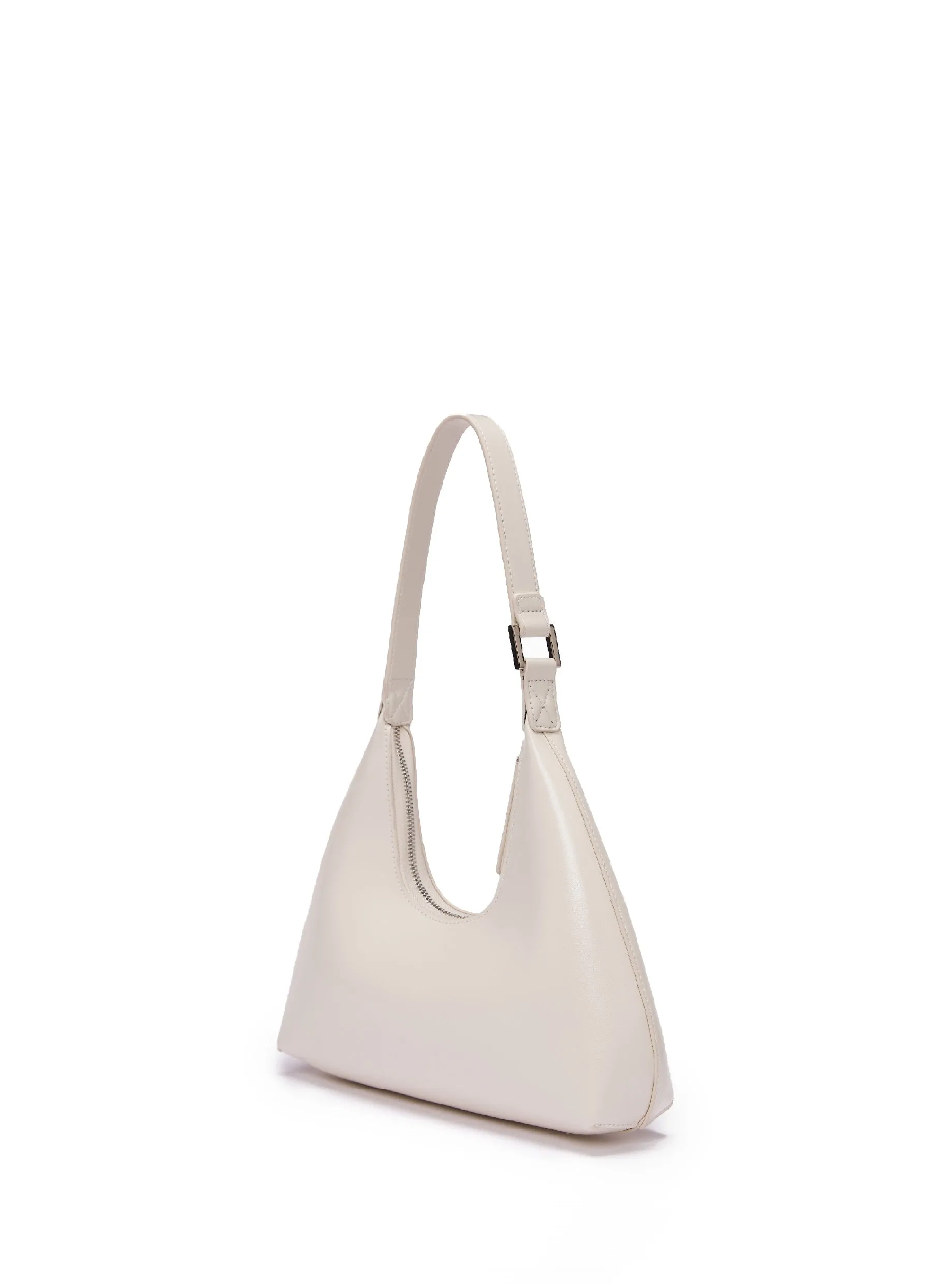 Alexia Bag in Smooth Leather, Beige by Bob Oré