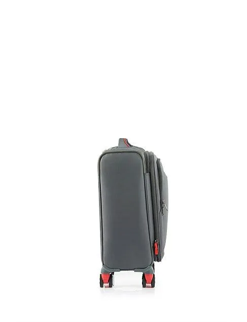 AMERICAN TOURISTER APPLITE 4 ECO SPINNER 55CM Carry-on EXP TSA - Grey/Red