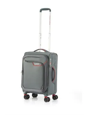 AMERICAN TOURISTER APPLITE 4 ECO SPINNER 55CM Carry-on EXP TSA - Grey/Red