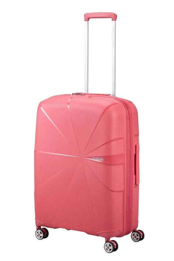 American Tourister Starvibe Expandable 67cm Medium Spinner | Sun Kissed Coral