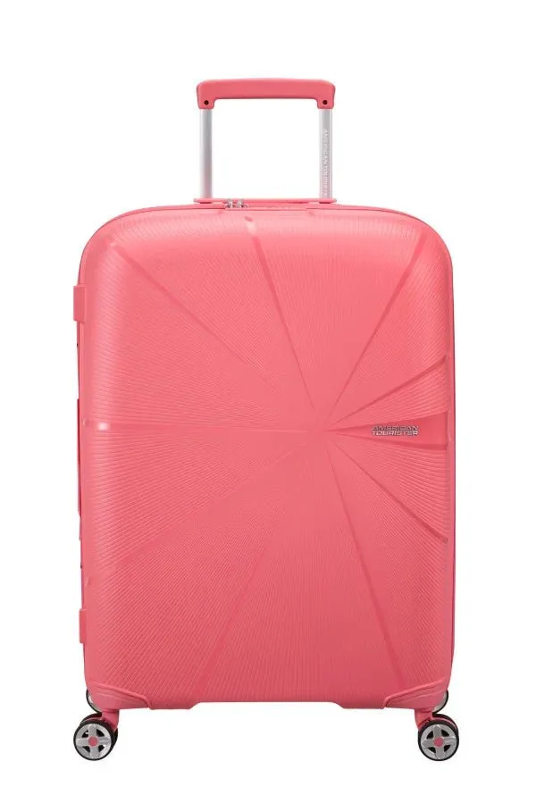 American Tourister Starvibe Expandable 67cm Medium Spinner | Sun Kissed Coral