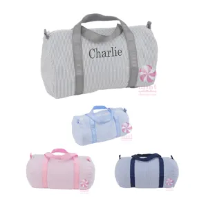 Baby Seersucker Duffel-Choose Your Color