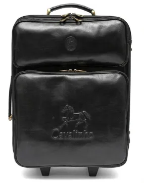 Black Leather Luggage