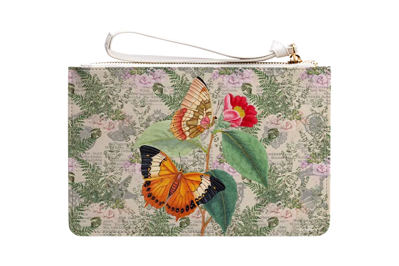 Butterfly Stories Clutch Bag