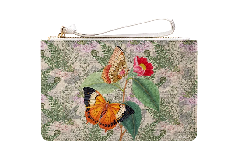 Butterfly Stories Clutch Bag