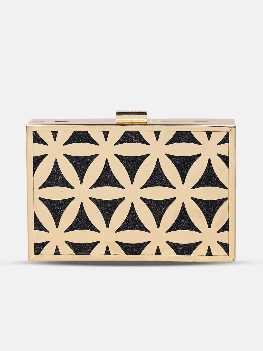 Caprese Party Junie Box Clutch Small Navy