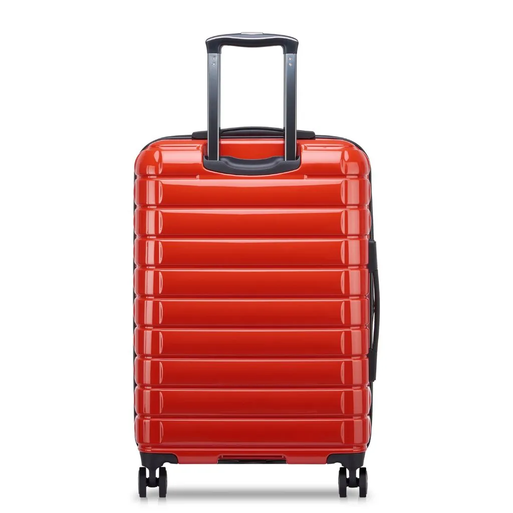 Delsey Shadow 55cm Laptop Sleeve Carry On Luggage - Red