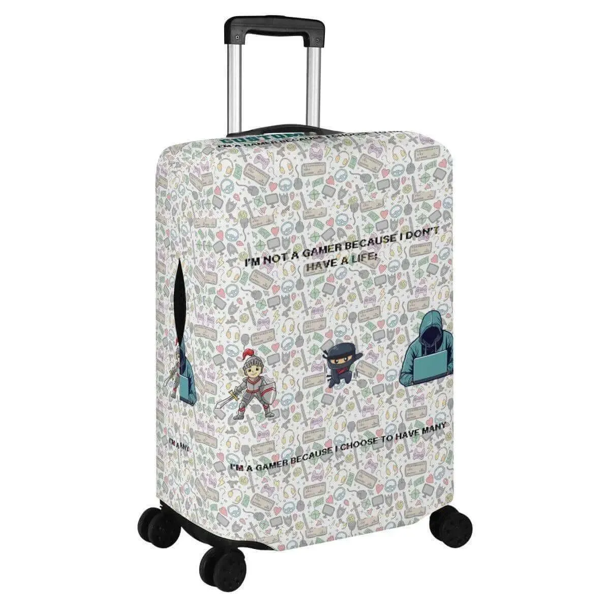 Gamer's Ultimate Travel Companion Luggage Cover