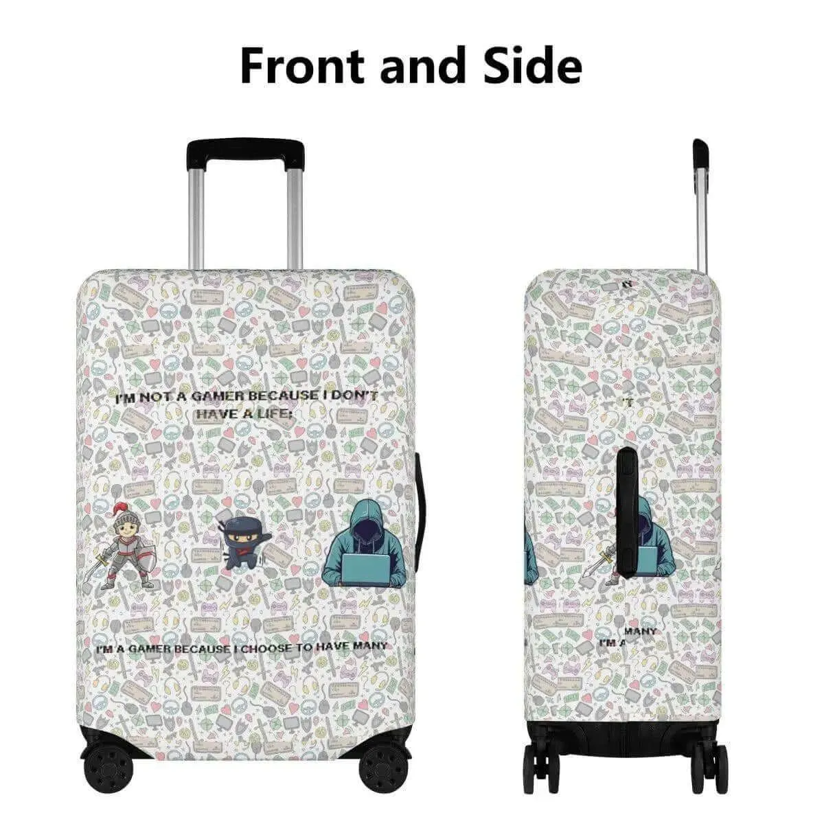 Gamer's Ultimate Travel Companion Luggage Cover