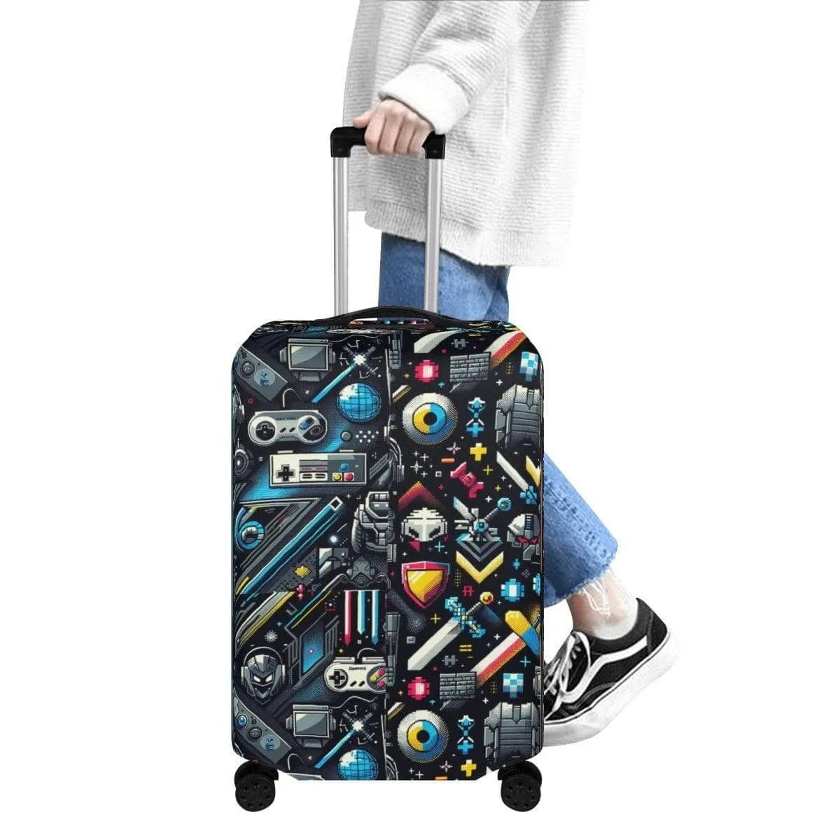 Gaming Travel Luggage Cover