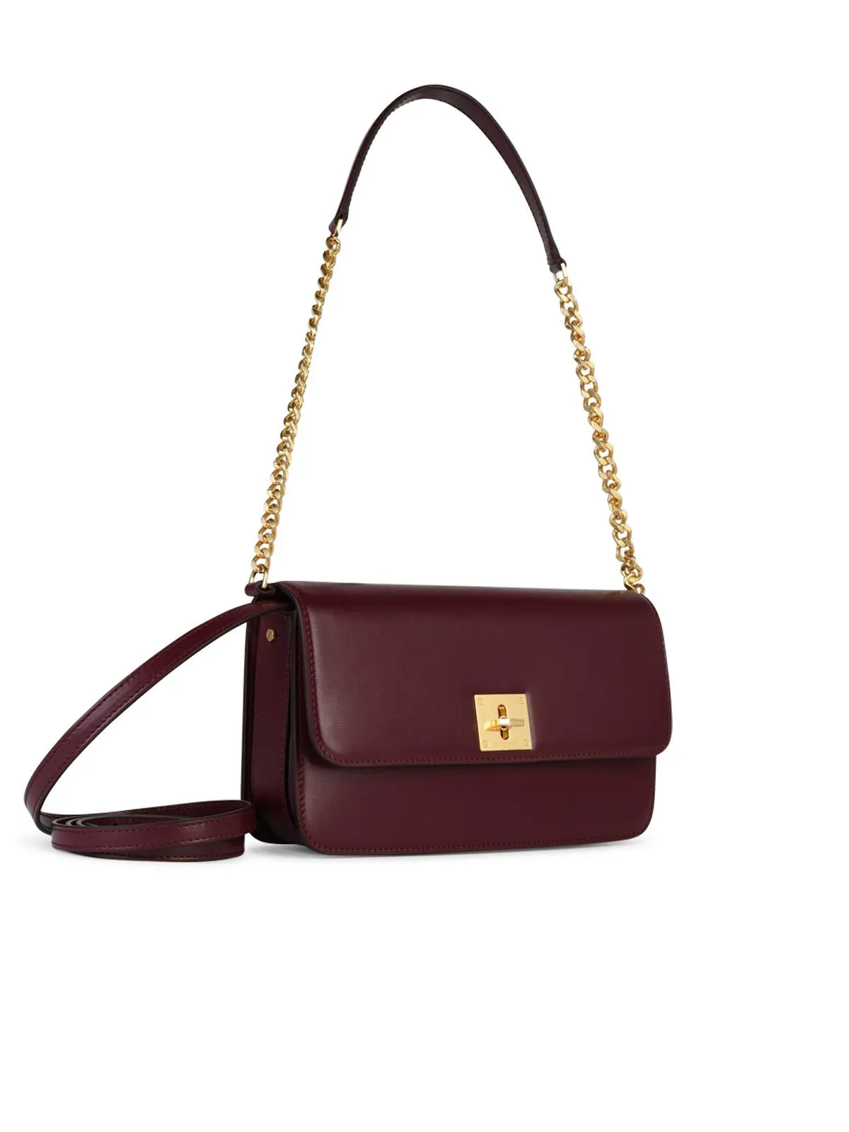 Golden Goose 'Gioia' Burgundy Leather Crossbody Bag Women