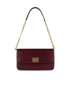 Golden Goose 'Gioia' Burgundy Leather Crossbody Bag Women