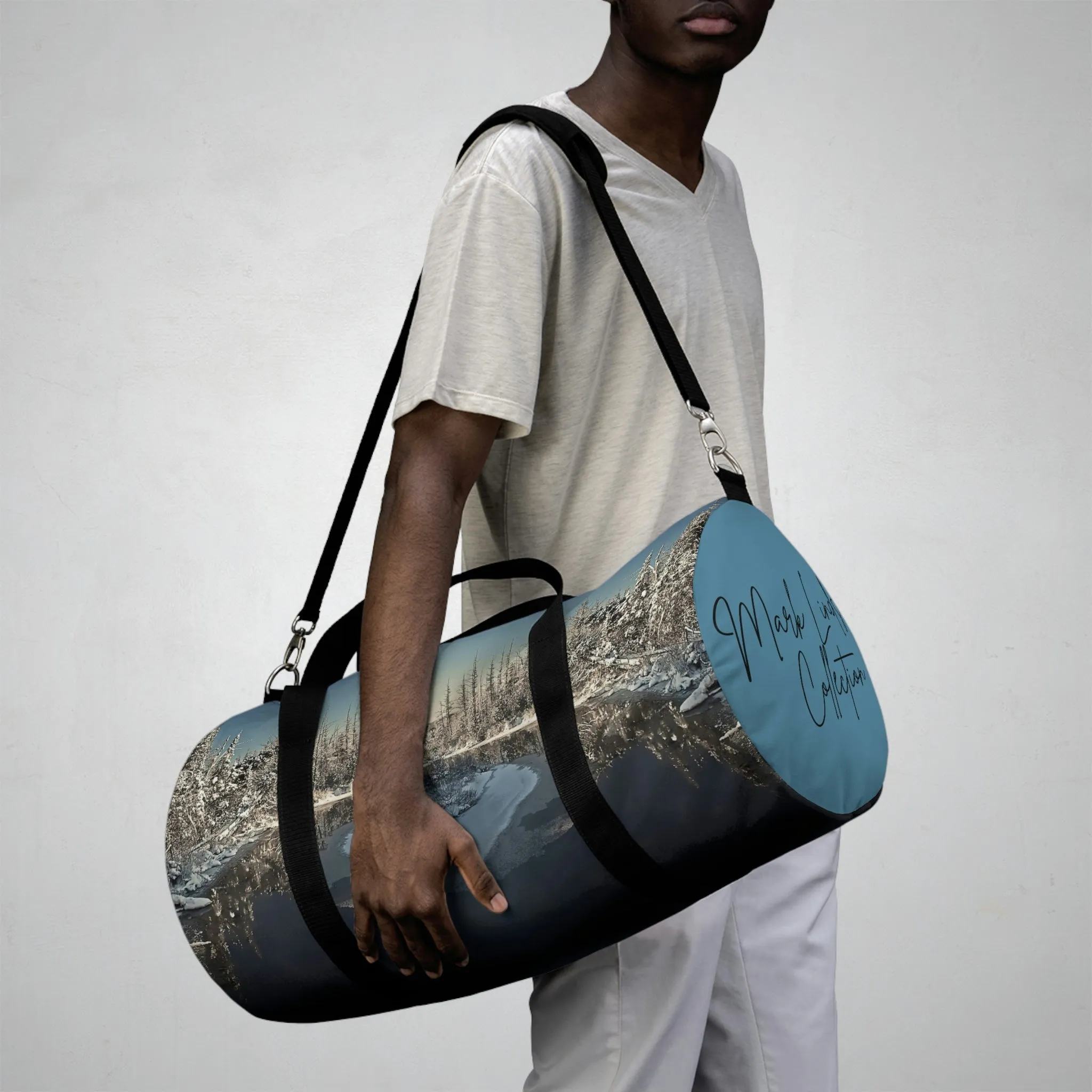 Island of Love Designer Art Duffel