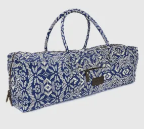 Kindfolk Patterned Yoga Mat Duffel Bag (Bravo Print)