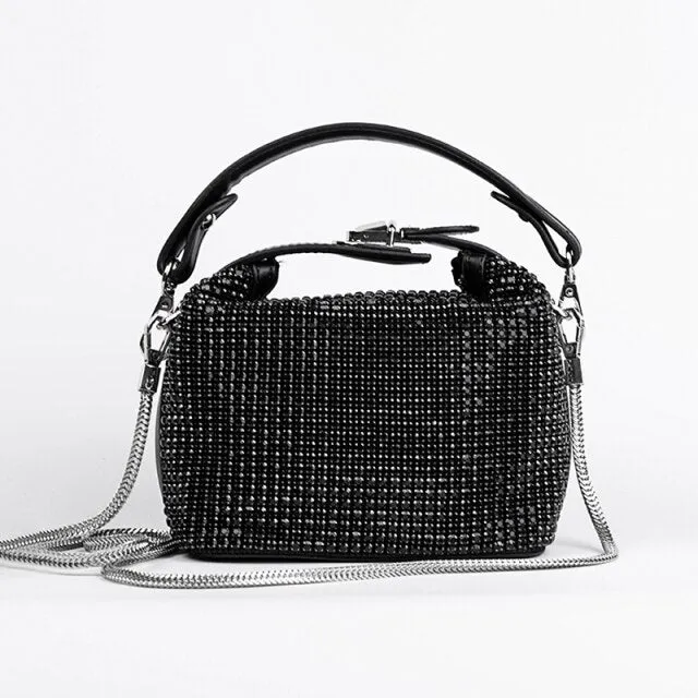 Luveni Bling Rhinestone Handbag