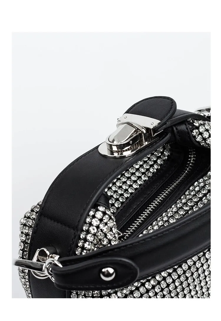 Luveni Bling Rhinestone Handbag