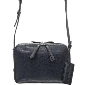 Mancini Pebbled Rachel Camera Style Crossbody Bag