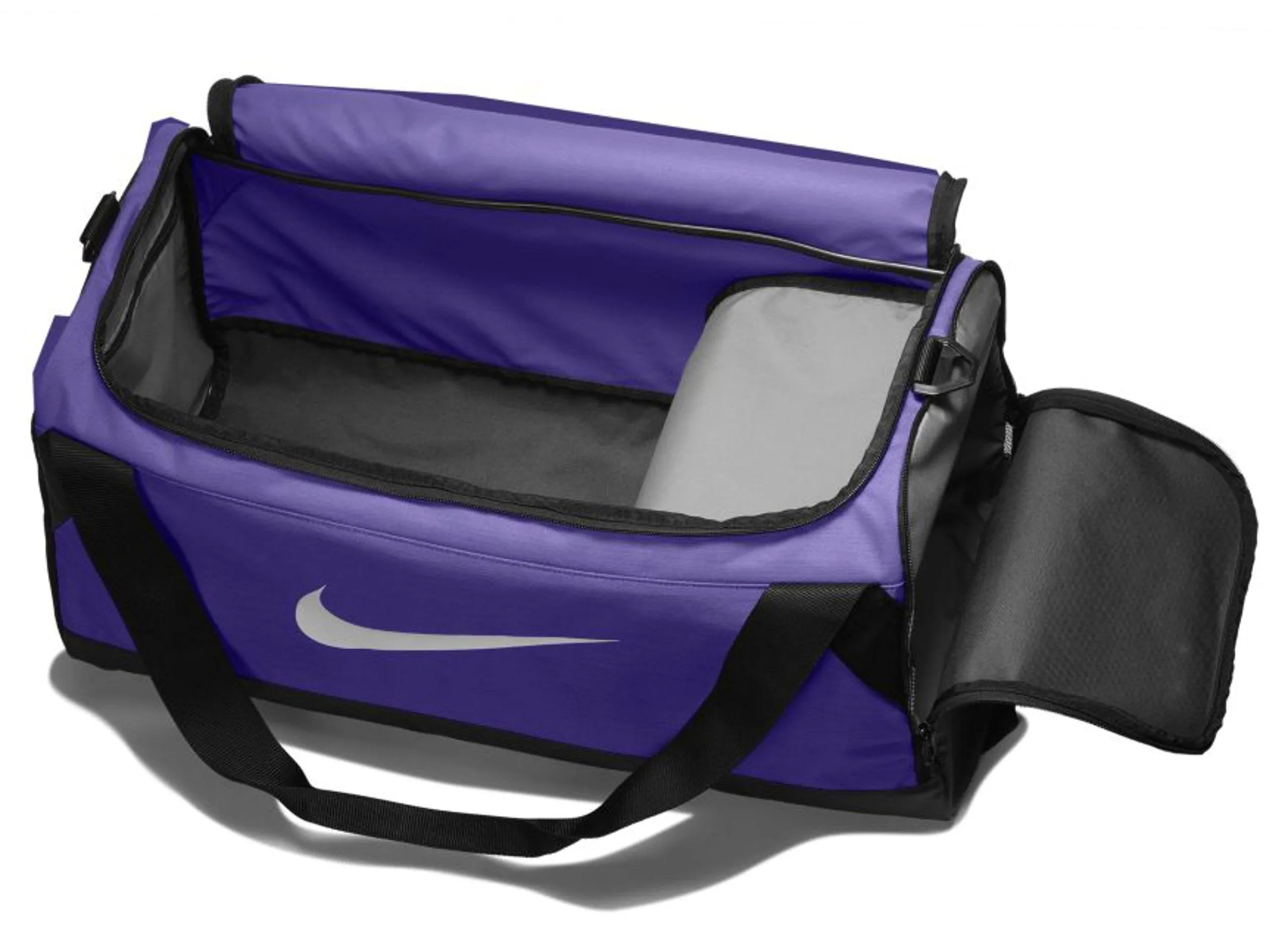 Nike Brasilia (Medium) Training Duffel Bag - TM PURPLE/BLACK/WHITE - BA5334-547