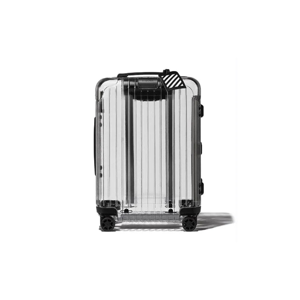 OFF-WHITE x Rimowa Transparent Carry-On Case Clear