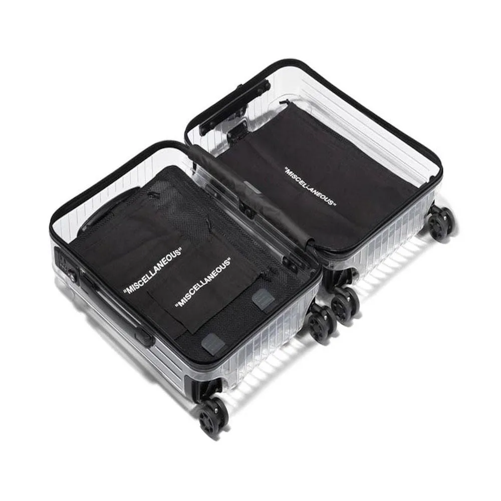 OFF-WHITE x Rimowa Transparent Carry-On Case Clear