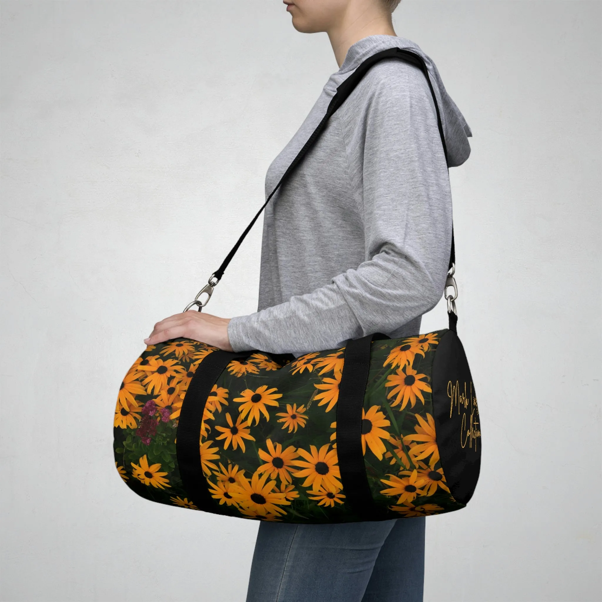 Spring Flowers Designer Art Duffel