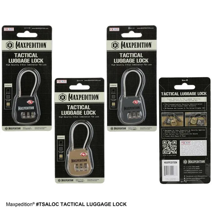 Tactical Luggage Lock