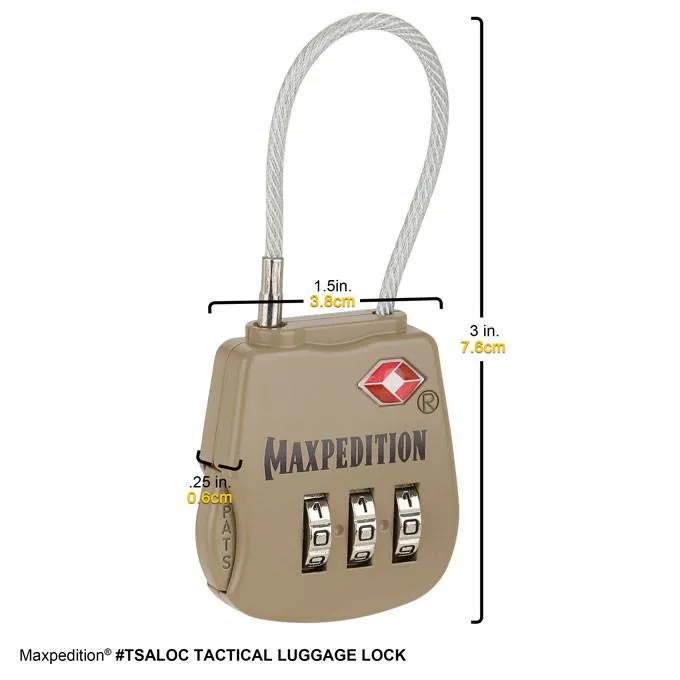 Tactical Luggage Lock