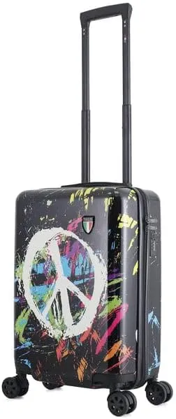 TUCCI Italy Peace In The World (20”, 24” & 28”) Hardside Suitcase Set