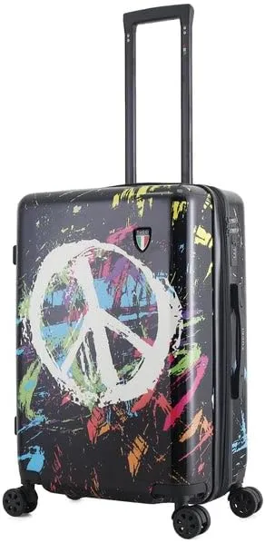 TUCCI Italy Peace In The World (20”, 24” & 28”) Hardside Suitcase Set