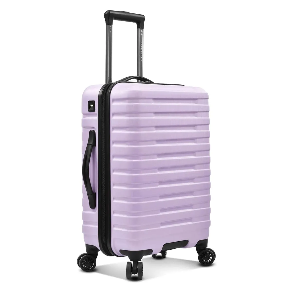 U.S. Traveler Boren Hardside Spinner Luggage With Aluminum Handle, Carry-on