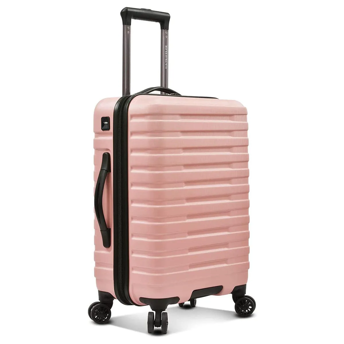 U.S. Traveler Boren Hardside Spinner Luggage With Aluminum Handle, Carry-on