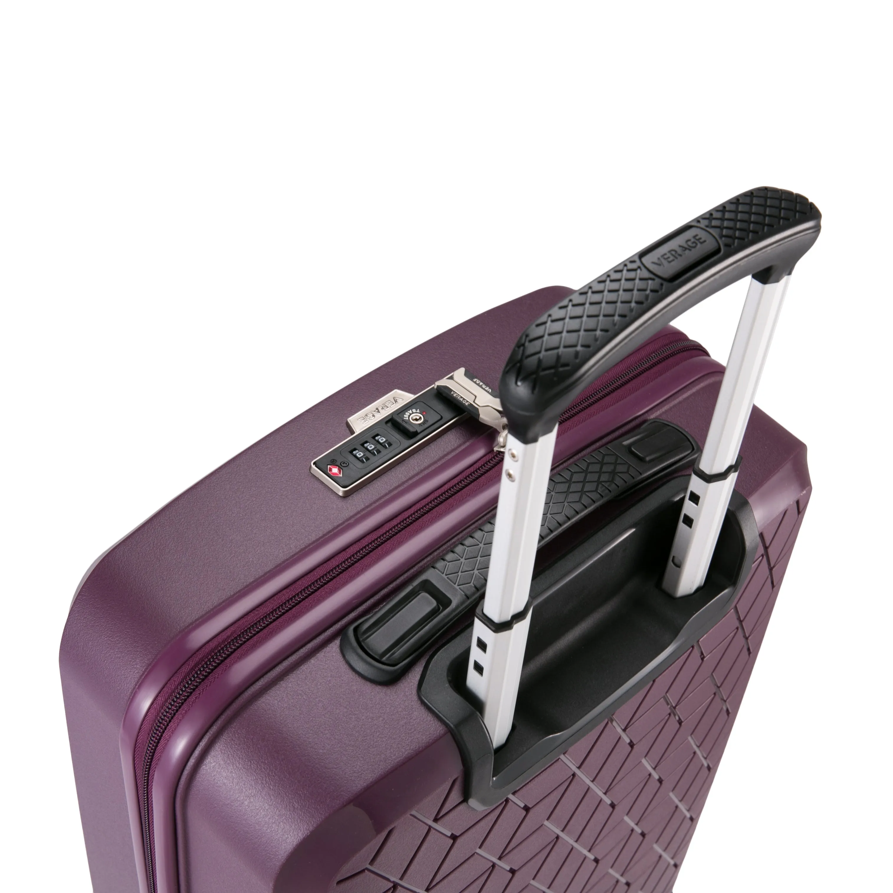 Verage Diamond Expandable 4 Wheel Spinner Luggage 19" Carry-On