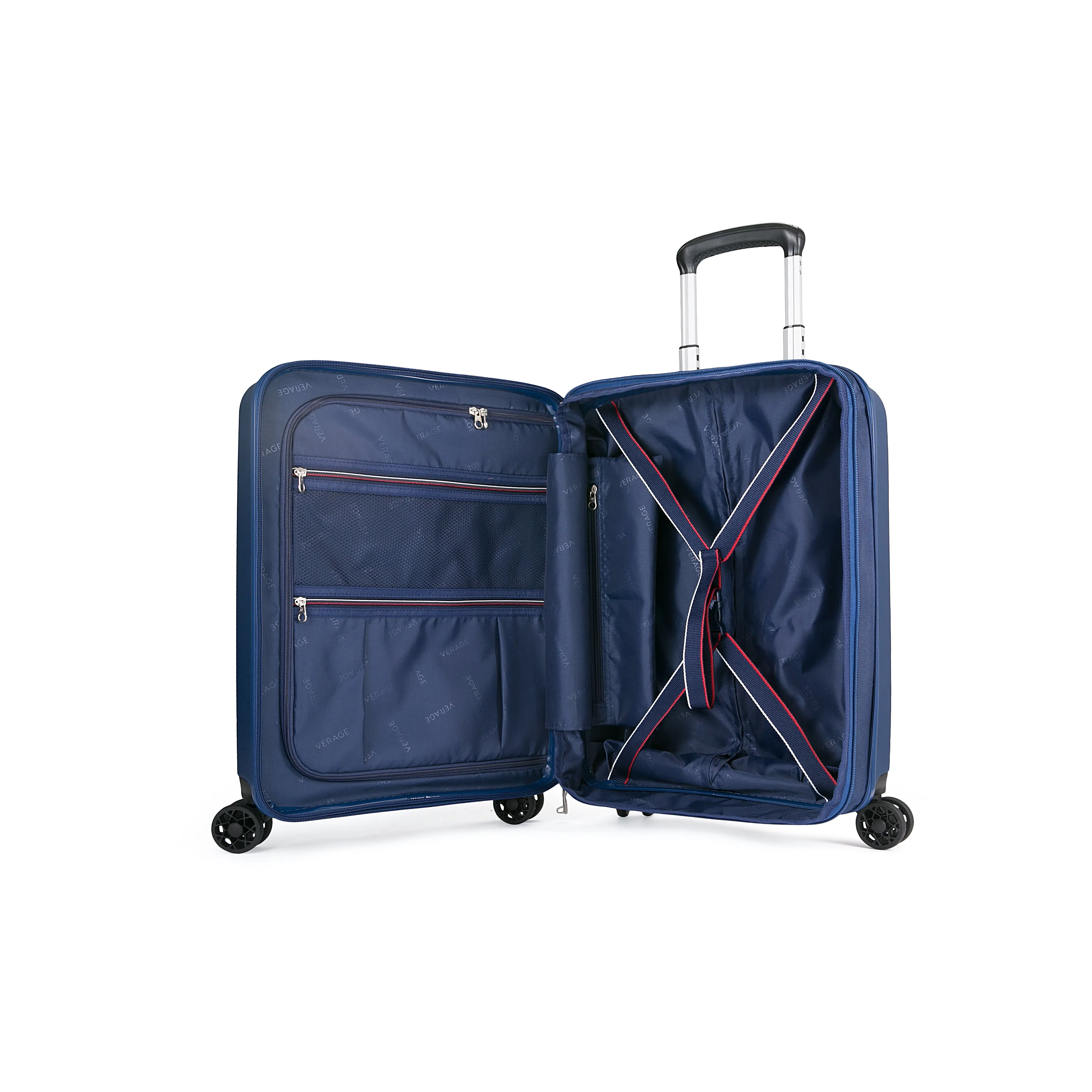 Verage Diamond Expandable 4 Wheel Spinner Luggage 19" Carry-On