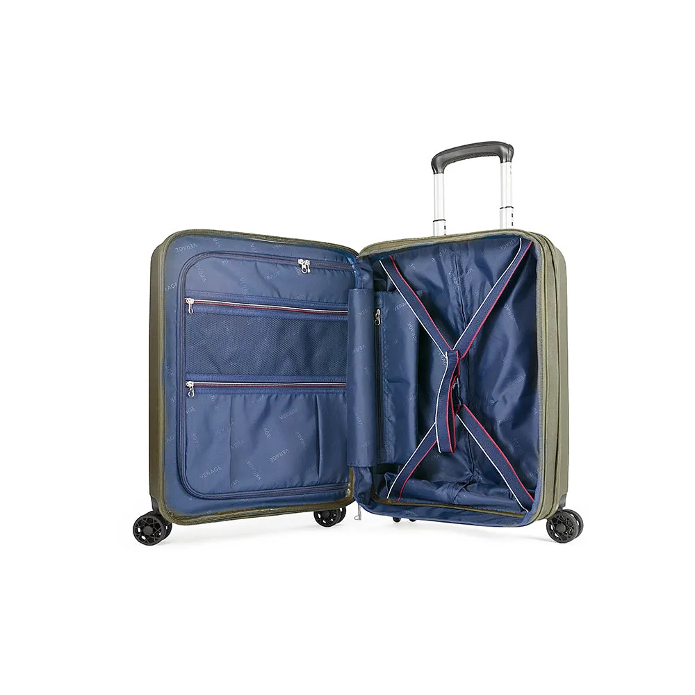 Verage Diamond Expandable 4 Wheel Spinner Luggage 19" Carry-On