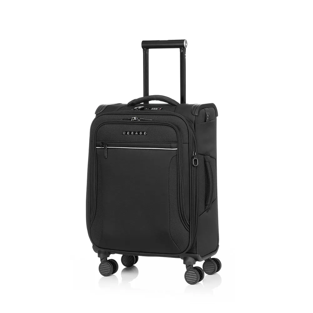 Verage Toledo III Anti-Bacterial Softside Luggage 19" Carry-on