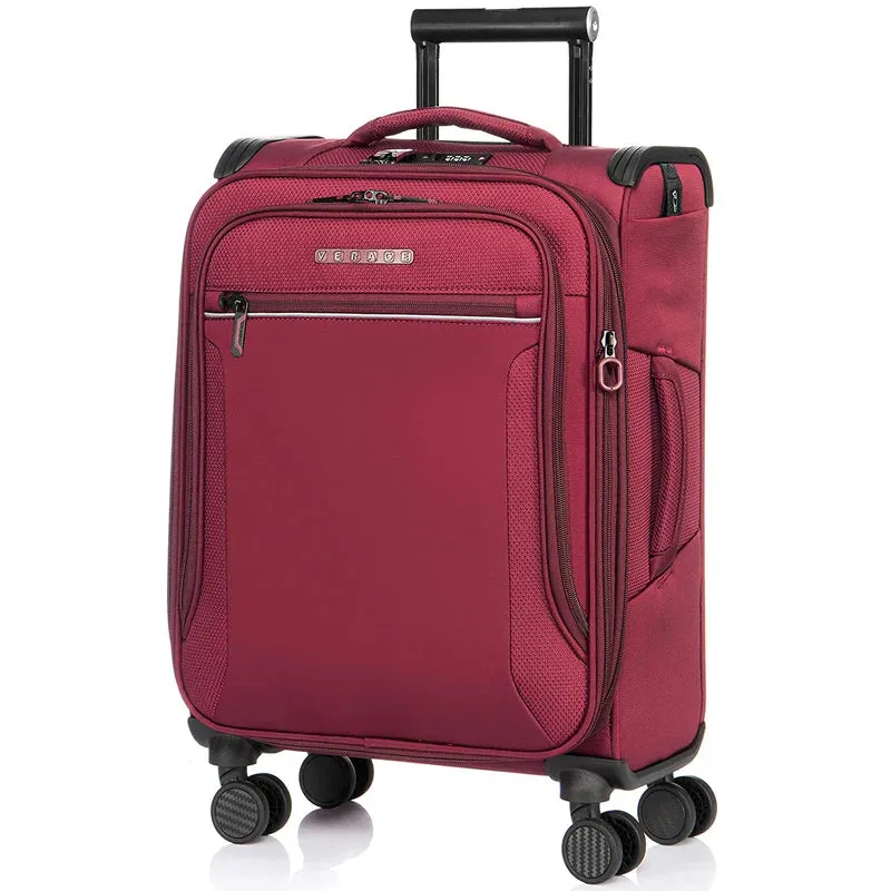 Verage Toledo III Anti-Bacterial Softside Luggage 19" Carry-on