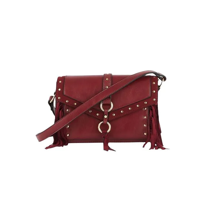 Women Cross Bags - Maroon